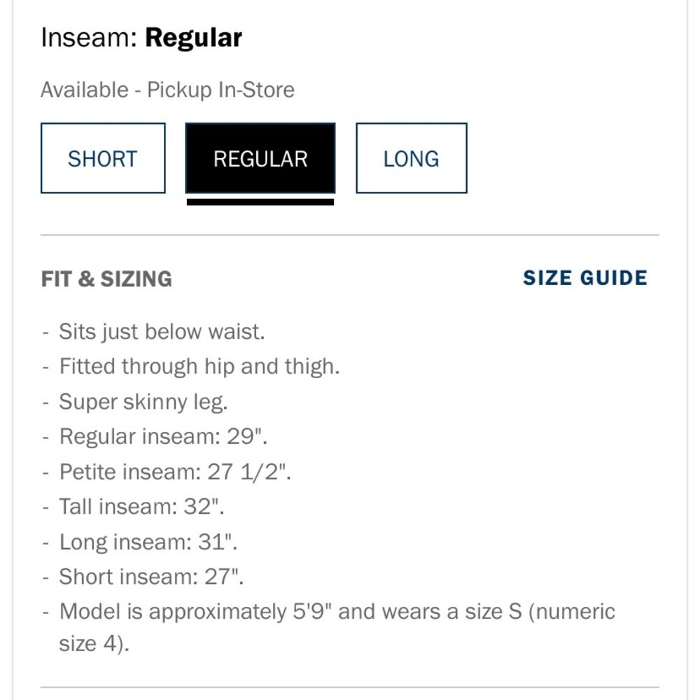 ✨Old Navy Mid-Rise Super Skinny Jeans - Picture 5 of 7